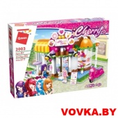 Конструктор Enlighten Qman "Кафе Эбби", 277 деталей, арт.2003