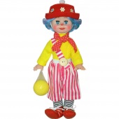 Кукла Клоун Лёва 1 арт. 18-С-10 БелКукла, РБ