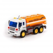 "Сити", поливочный автомобиль инерционный (со светом и звуком) (оранжевый) (в коробке) арт. 89816