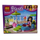 Конструктор Bela Friends "Весёлый бассейн Эммы" арт.10124