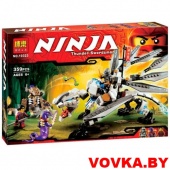 Конструктор Bela Ninja "Титановый дракон", 359 деталей, арт. 10323
