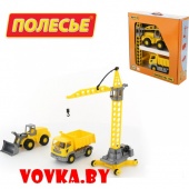 Набор строительной техники "Агат" (в коробке) арт.57150