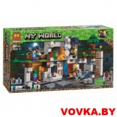 Конструктор MineCraft "Приключения в шахтах" арт.10990
