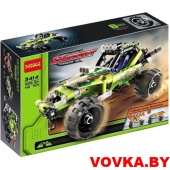 Конструктор Decool "Багги с инерционным механизмом", 148 деталей, арт.3414