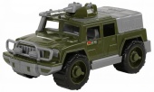 Автомобиль-джип военный "Защитник" №1 с 1-м пулемётом арт. 64103, Полесье