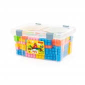 Конструктор "Малютка" (182 элемента) (в контейнере) арт. 50618 Полесье