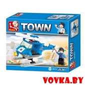 Конструктор "Полицейский вертолет" арт.M38-B0175