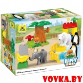 Конструктор "Зоопарк", 25 дет., арт.HG-1382