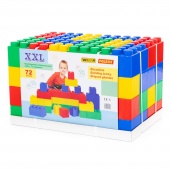 Конструктор строительный "XXL", 72 элемента арт. 41999