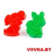 Формочки (белочка + песик) арт.7155