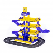 Паркинг "JET" 4-уровневый с дорогой (в коробке) арт.40220