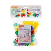 Конструктор "Юниор" (33 элемента) (в мешке) арт.6646