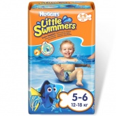 Трусики-подгузники для плавания Huggies Little Swimmers 5-6 (12-18кг) 11шт. Арт. 5029053538426
