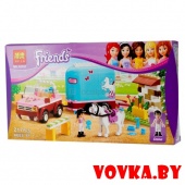 Конструктор Bela Friends "Эмма и трейлер для лошадки" арт.10161