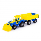 "Алтай", трактор с прицепом №1 и ковшом арт. 35349