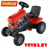 Каталка-трактор с педалями "Turbo" арт. 52674
