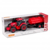 Трактор BELARUS с бортовым прицепом арт. 91635 Полесье