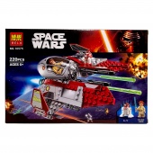Конструктор Bela Space Wars (Перехватчик джедаев Оби-Вана Кеноби 220 деталей), арт. 10575