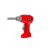 Шуруповёрт №1 игрушечный (красный) (в пакете) арт. 90478
