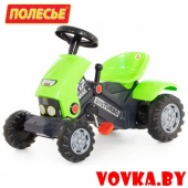 Каталка-трактор с педалями "Turbo-2" арт. 52735