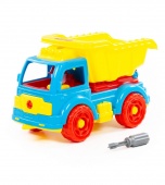 Конструктор-транспорт "Автомобиль-самосвал" (в сеточке) арт. 73006 Полесье