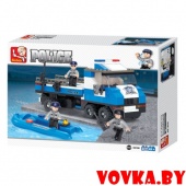 Конструктор "Автомобиль для перевозки катера" арт.M38-B0186