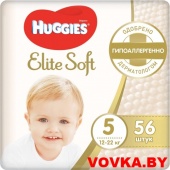 Подгузники Huggies Elite Soft 5 (12-22 кг) 56шт. арт. 5029053545318