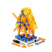 Конструктор "Изобретатель" - "Мельница №2" (195 элементов) (в пакете) арт. 55125 Полесье