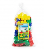 Конструктор "Юниор" (69 элементов) (в мешке) арт. 6660 Полесье
