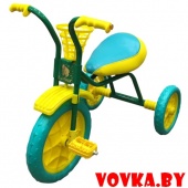 Велосипед детский трехколесный "Зубренок" арт.526-611 зелёный