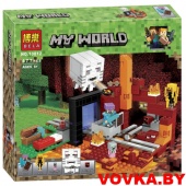 Конструктор MineCraft "Портал в Нижний мир" арт.10812
