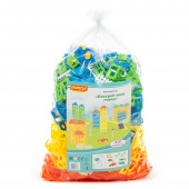 Конструктор "Построй свой город" (410 элементов) (в пакете) арт. 56368 Полесье