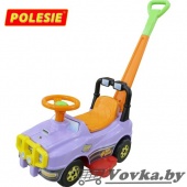 Автомобиль Джип-каталка с ручкой (сиреневый) арт.62925