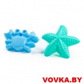 Формочки (краб №1 + морская звезда №1) арт.57433