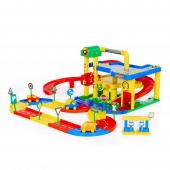 Гараж №1 с дорогой (в коробке) арт.37831