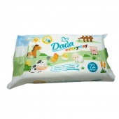 Салфетки влажные детские Dada Everyday 72 шт. Польша арт. 5903351727136