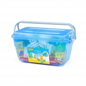 Конструктор "Построй свой город" (162 элемента) (в контейнере) арт. 56269 Полесье