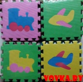 Коврик-пазл Транспорт арт.2910C