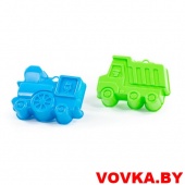 Формочки (самосвал + паровоз) арт.2587