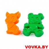 Формочки (котенок + медведь) арт.7162