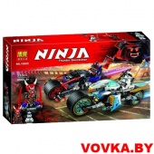 Конструктор Bela Ninja "Уличная погоня", 333 детали, арт. 10802
