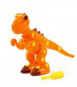 Конструктор-динозавр "Тираннозавр" (40 элементов) (в пакете) арт.76700 Полесье