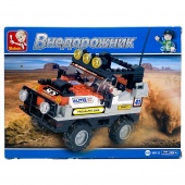 Конструктор "Внедорожник" (красный) арт.M38-B0132