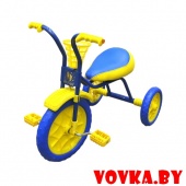 Велосипед детский трехколесный "Зубренок" арт.526-611 синий