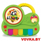 Пианино с огоньками "Крошка Енот" арт. 4680019283531, Азбукварик