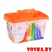 Контейнер "Школьник" прямоугольный 4л. арт.М3218