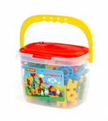 Конструктор "Луна-парк 1" (118 элем. в ведёрке) арт. 51585