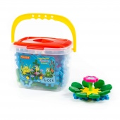 Конструктор "Флора 2" (91 элем. в ведёрке) арт. 51592