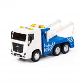 МАЗ, автомобиль-эвакуатор инерционный (со светом и звуком) (в коробке) арт. 94018