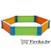 Ограждение для игры с песком шестиугольное арт.М4987, РФ